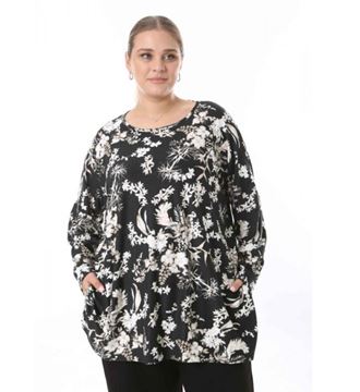 Picture of CURVY GIRL PATTERNED TOP